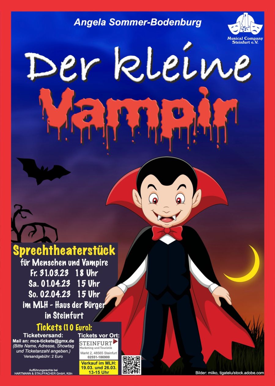 Der kleine Vampir kommt nach Steinfurt