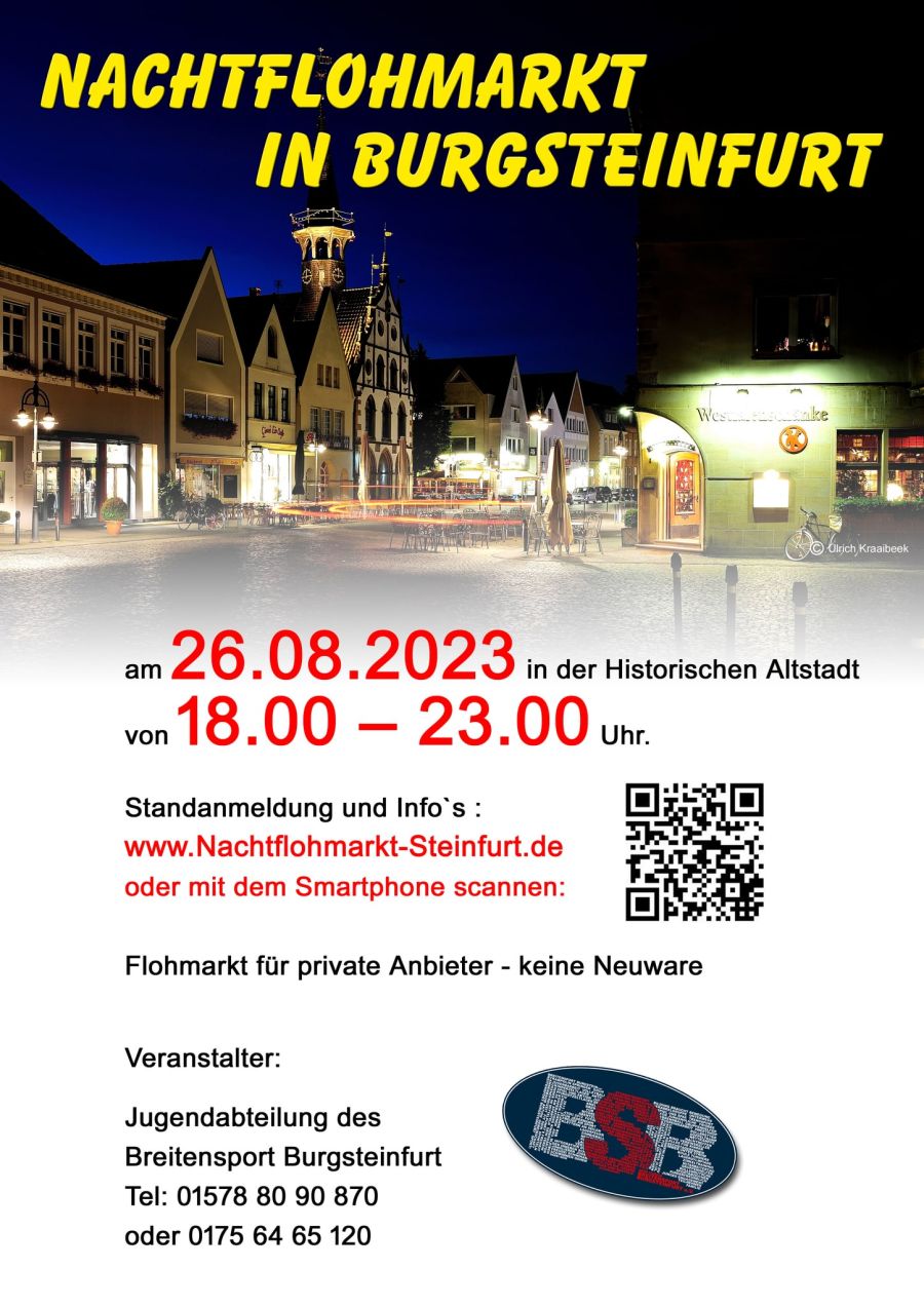 Nachtflohmarkt Steinfurt