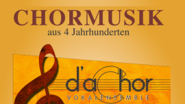 "dá Chor"-Chorkonzert unter der Leitung von J. Janotta