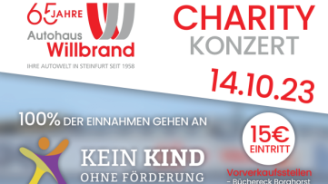 Charity Konzert 2023  "Kein Kind ohne Förderung" in Steinfurt und Horstmar