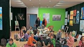 Kunstunterricht mal anders - Ausstellung