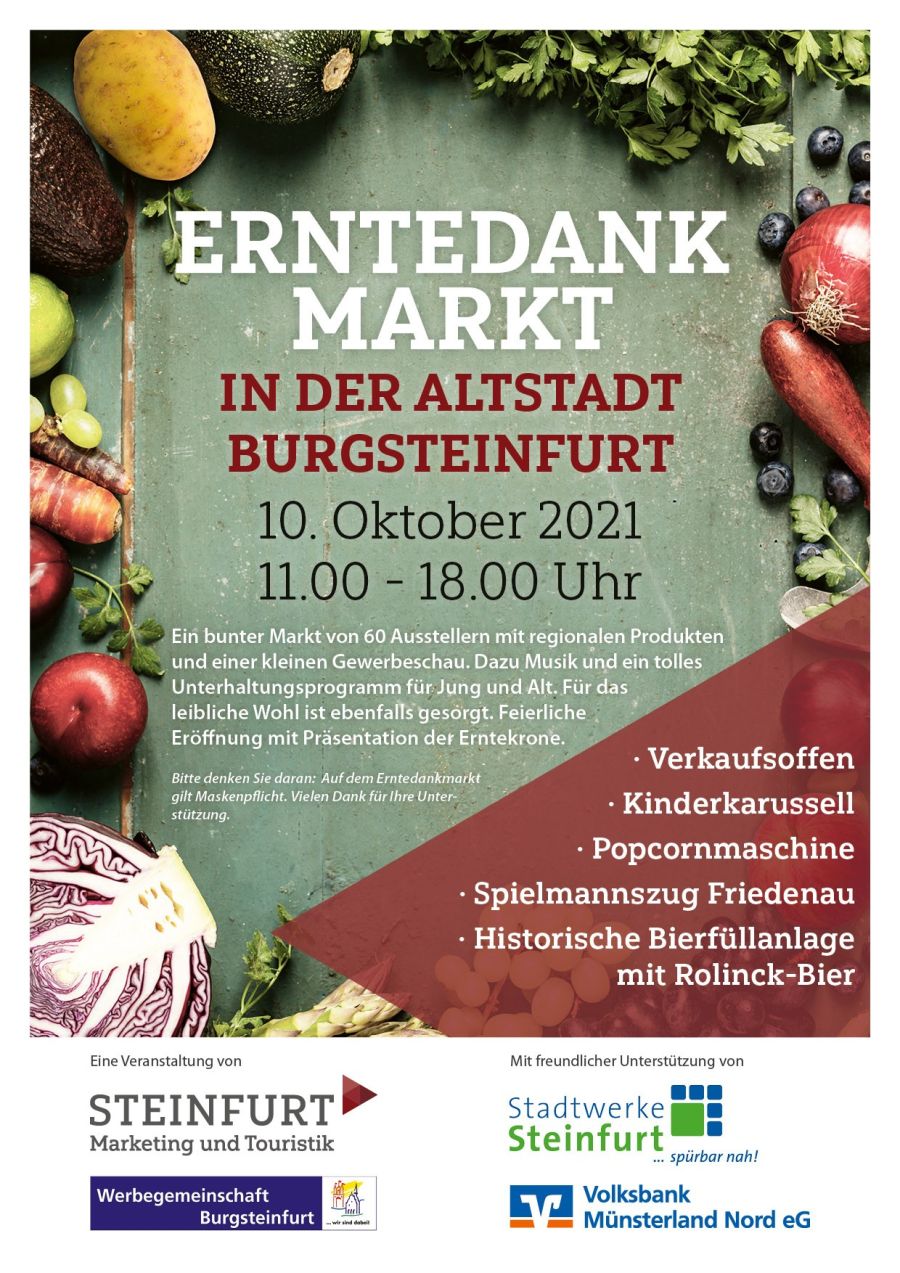 Erntedankmarkt 10.10.2021