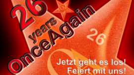 26 years OnceAgain - Konzerte am 14. und 15. Januar 2023