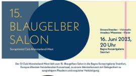 15. Blaugelber Salon in der Bagno Konzertgalerie