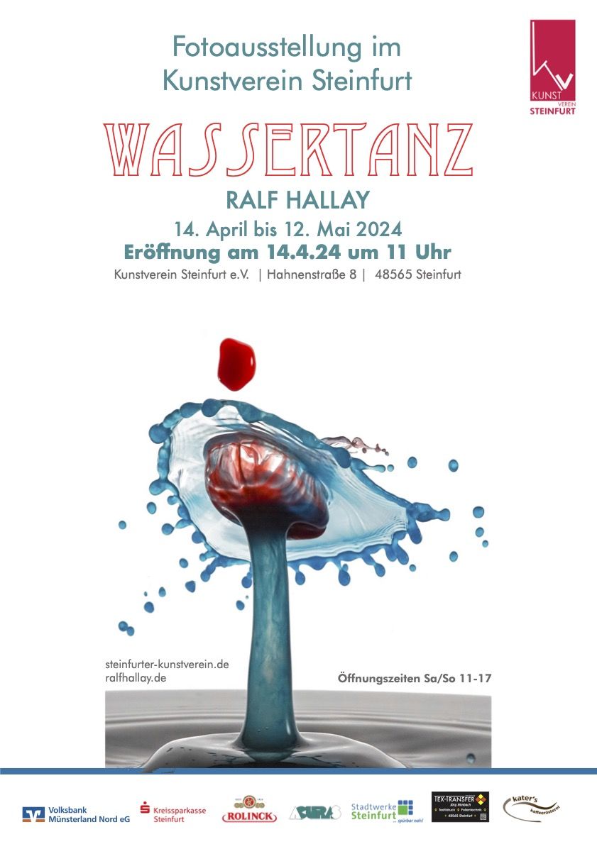 „Wassertanz“ – tröpfchenweise zu einem Kunstwerk